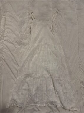 Knox Rose White Tiered Maxi Sundress